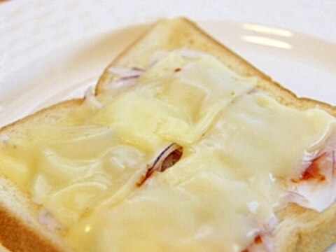玉葱＆チーズトースト
